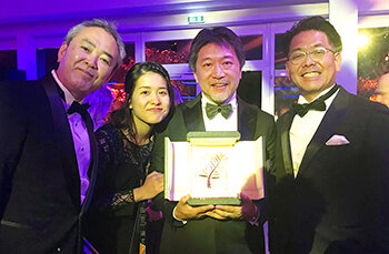 Japanese Director Hirokazu Kore-eda's Latest Feature Film “Shoplifters”, Financed and Produced by Group Company AOI Pro., Wins Palme d'Or at the 2018 Cannes International Film Festival