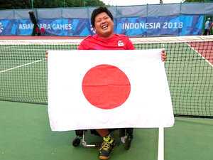 グループ会社(株)AOI Pro.社員の鈴木康平が「インドネシア2018アジアパラ競技大会」の車いすテニス競技で銅メダル獲得!